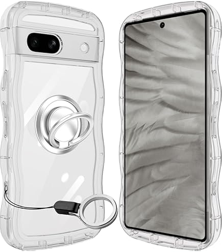 スマホアクセサリー Google pixel6a Amazon.co.jp: QAZWERT Google Pixel 6A ケース クリア ウェーブ
